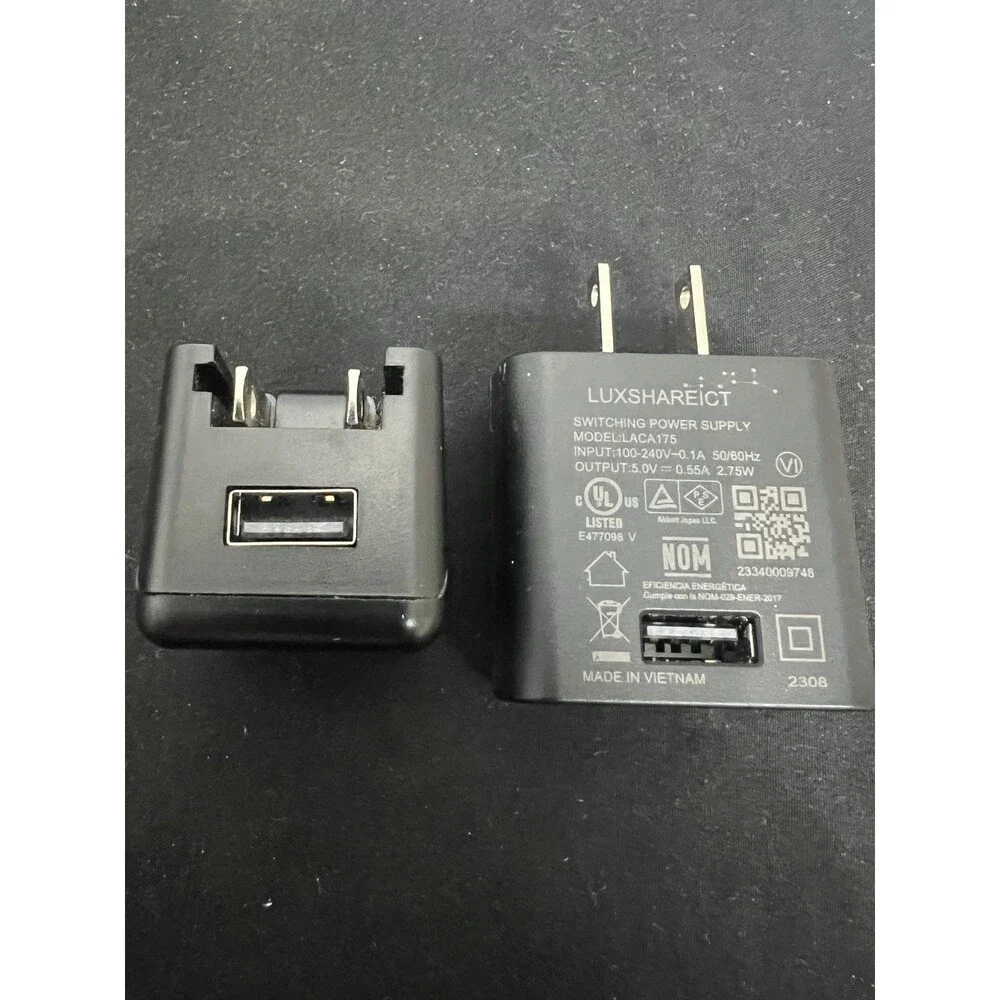 USB Wall Charger Bundle • 2‑Pack • Abbott & LuxshareICT • Tested Working • Good
